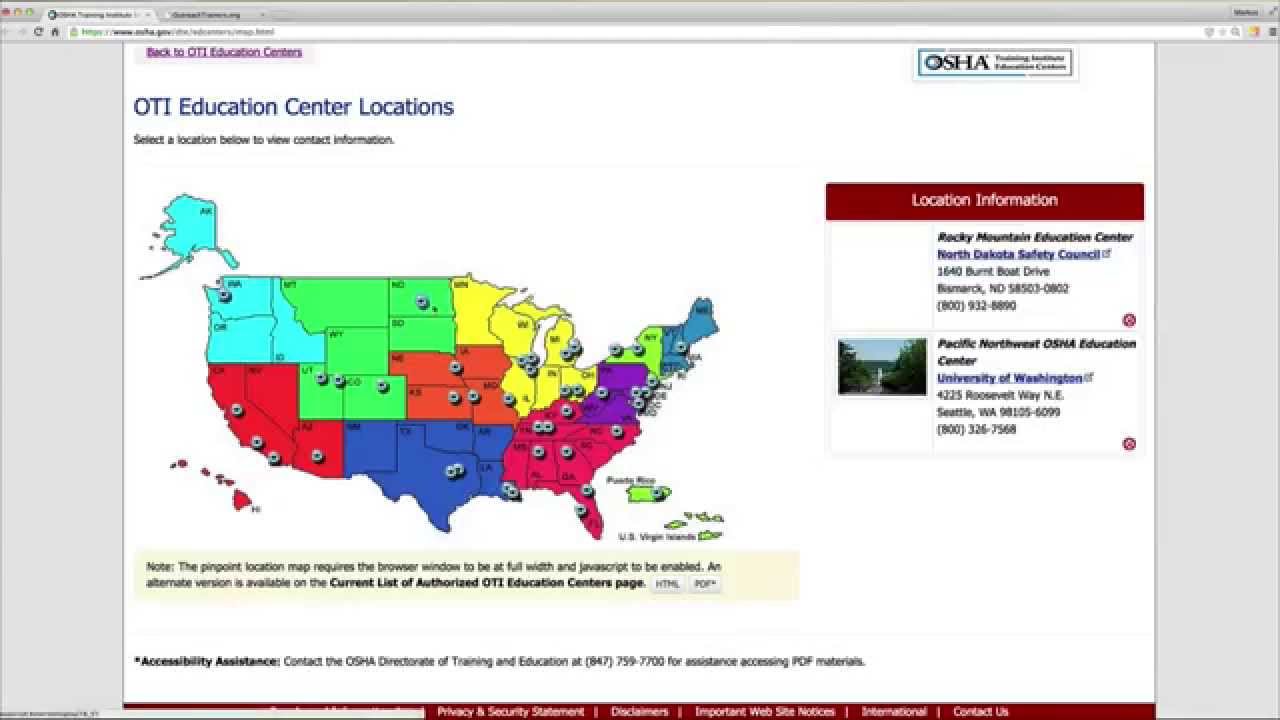 How to become an OSHA authorized construction trainer. By Markus Wesaw®