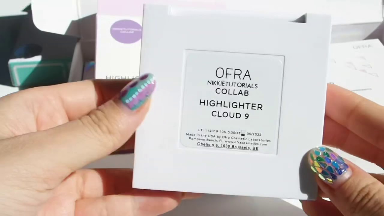 Ofra Cosmetics Highlighters Swatches