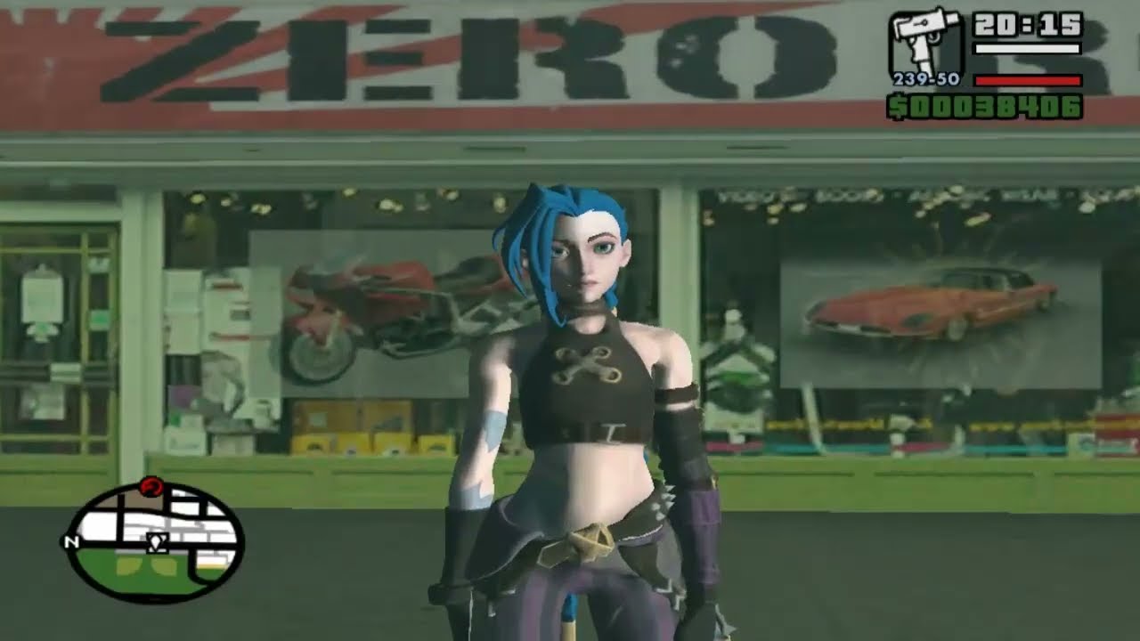 Jinx (Powder) [ARCANE] - GTA San Andreas
