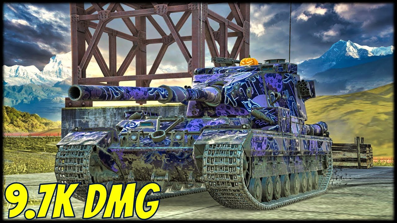 FV215b 183 - 9700 DMG 6 KILLS ● WoT Blitz