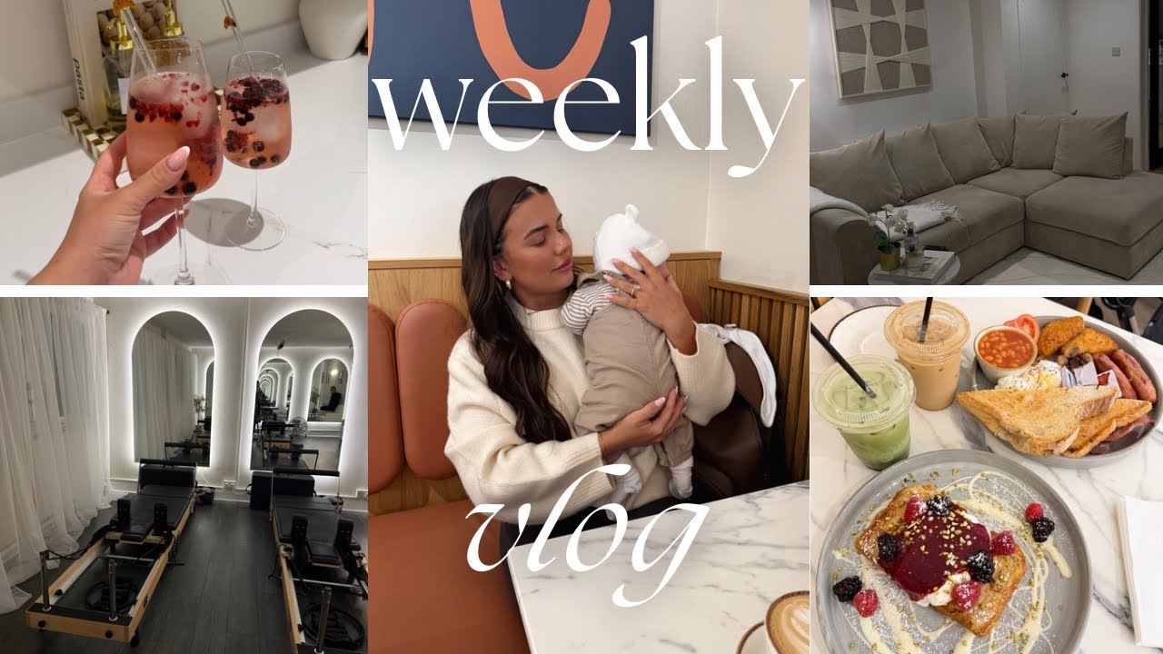 VLOG | pilates, mom life, house updates, catch up + more!