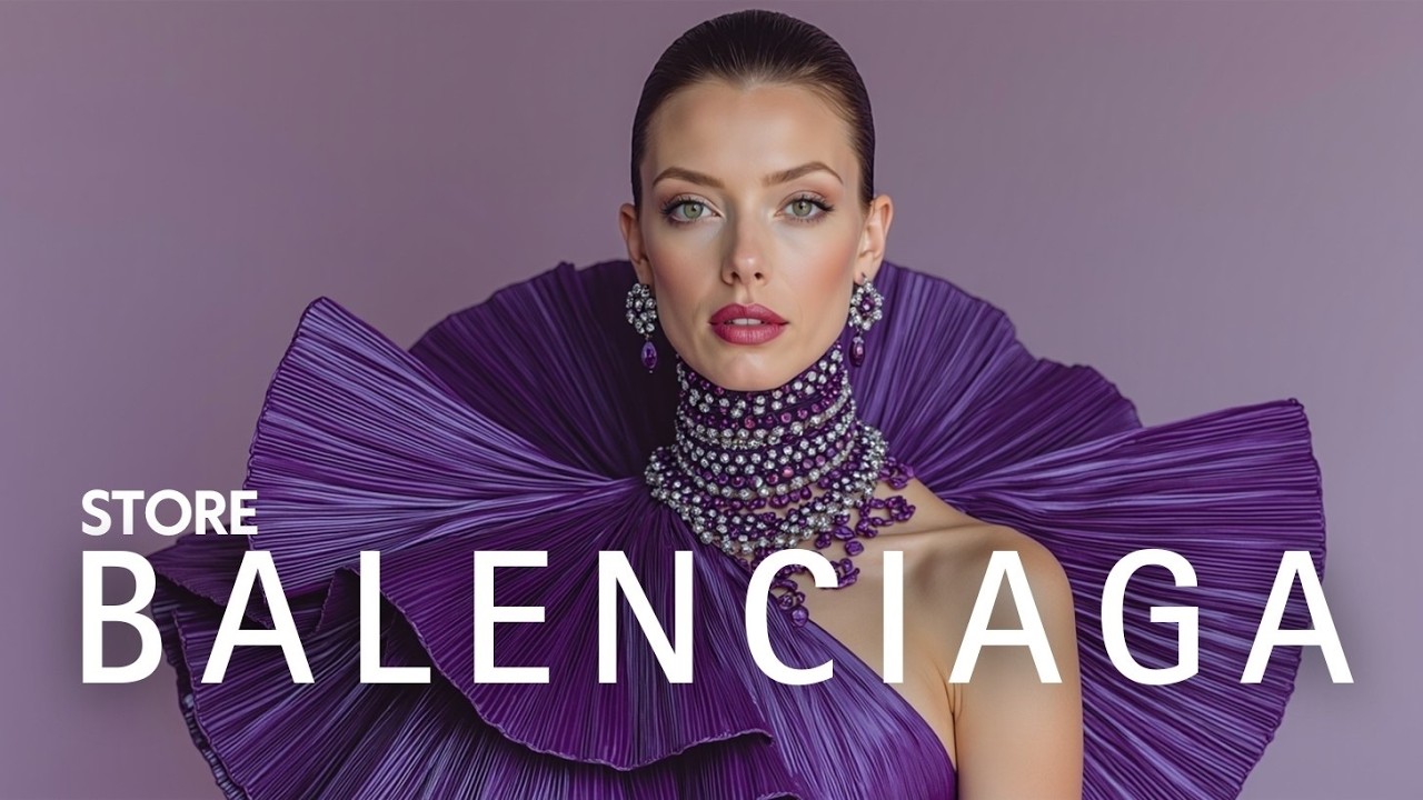 Саундтрек к элитной моде - Модный микс Весна 2026 ~ Роскошный магазин BALENCIAGA