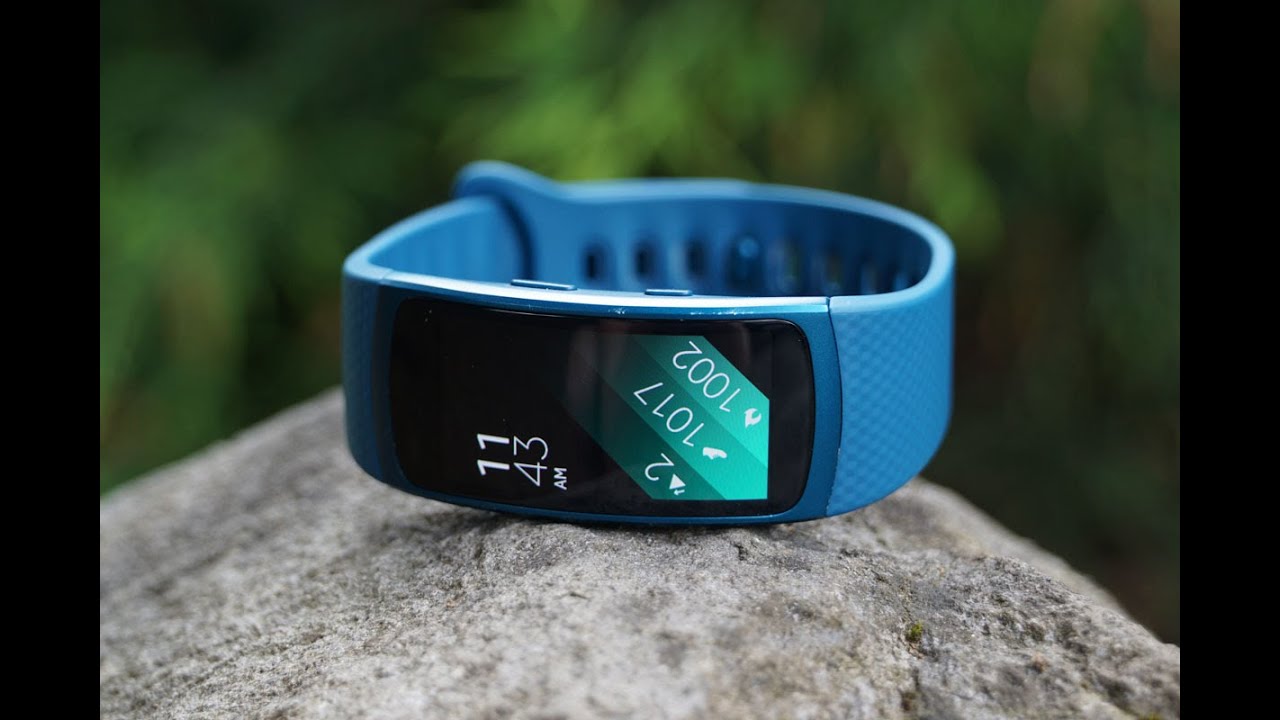 استعراض للسوارة الذكيّة Samsung Gear Fit 2