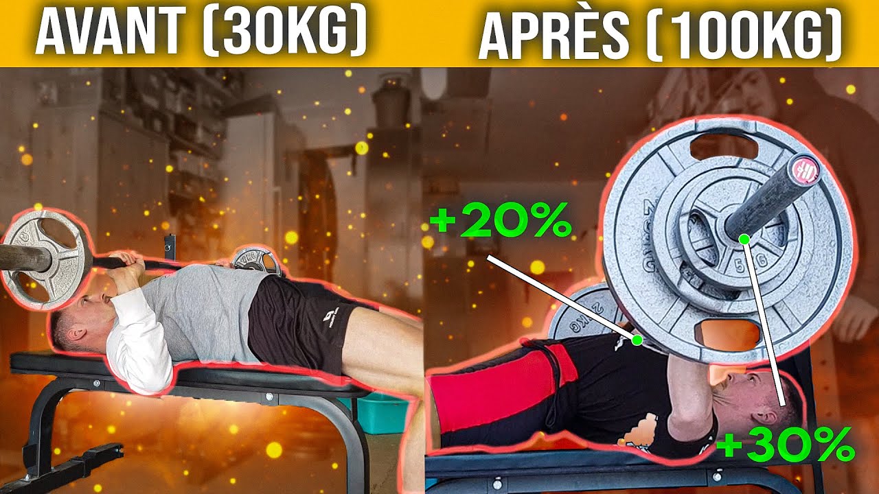 COMMENT RAPIDEMENT PROGRESSER AU DÉVELOPPÉ COUCHÉ ET GAGNER EN FORCE ?