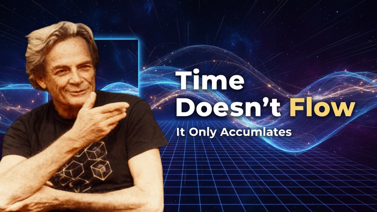 Why Time Doesn’t Flow — It Only Accumulates | Richard Feynman Explained