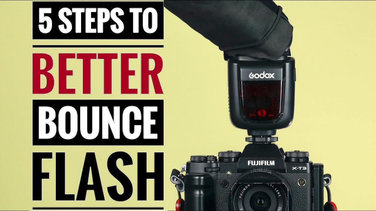 5 steps to Bounce Flash Photography