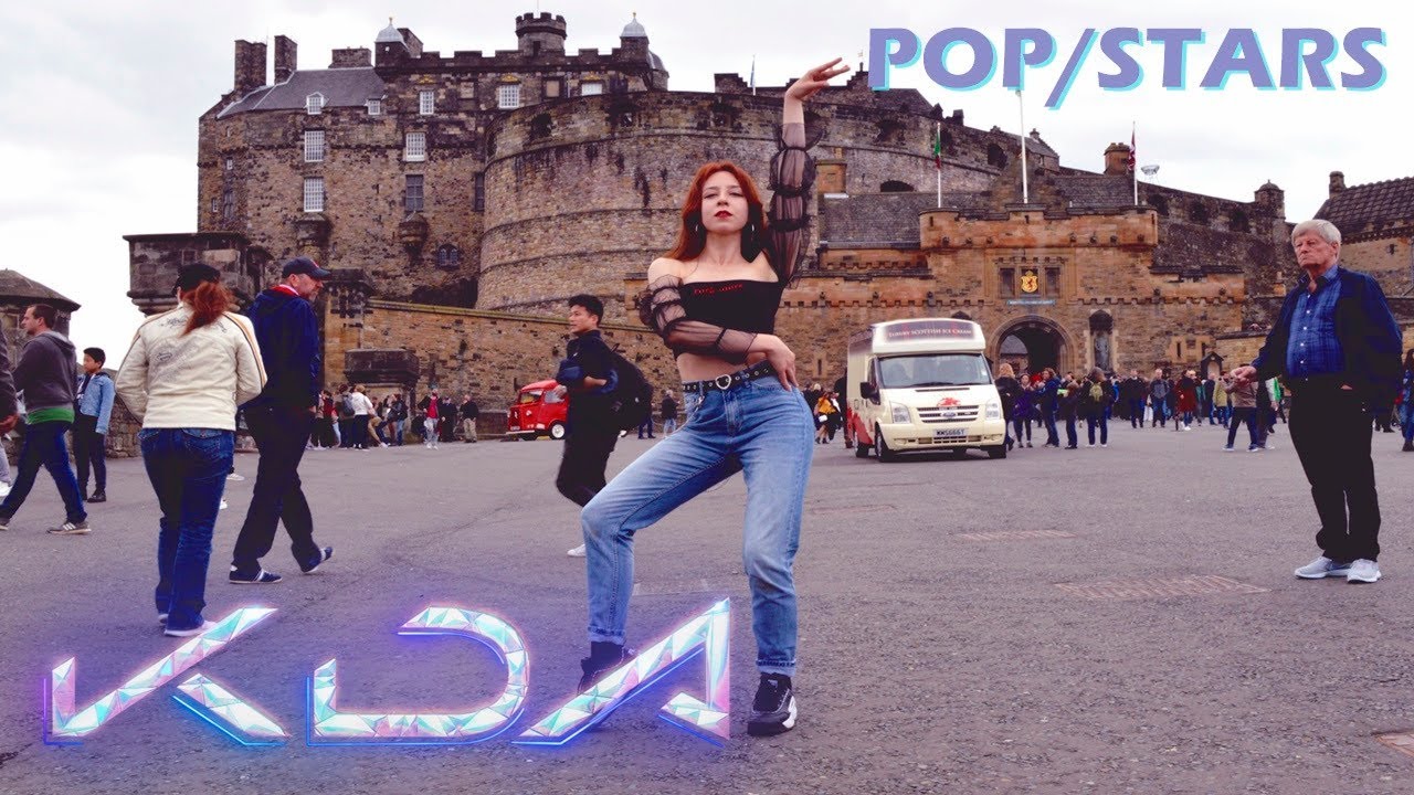 [ KPOP IN PUBLIC/Edinburgh Castle] K/DA - POP/STARS ( League of Legends ) Dance Cover