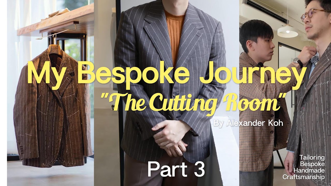 Review of The Cutting Room ✂️ Part 3/4 - A new bespoke suit shop from Singapore 🇸🇬 that suit enth...