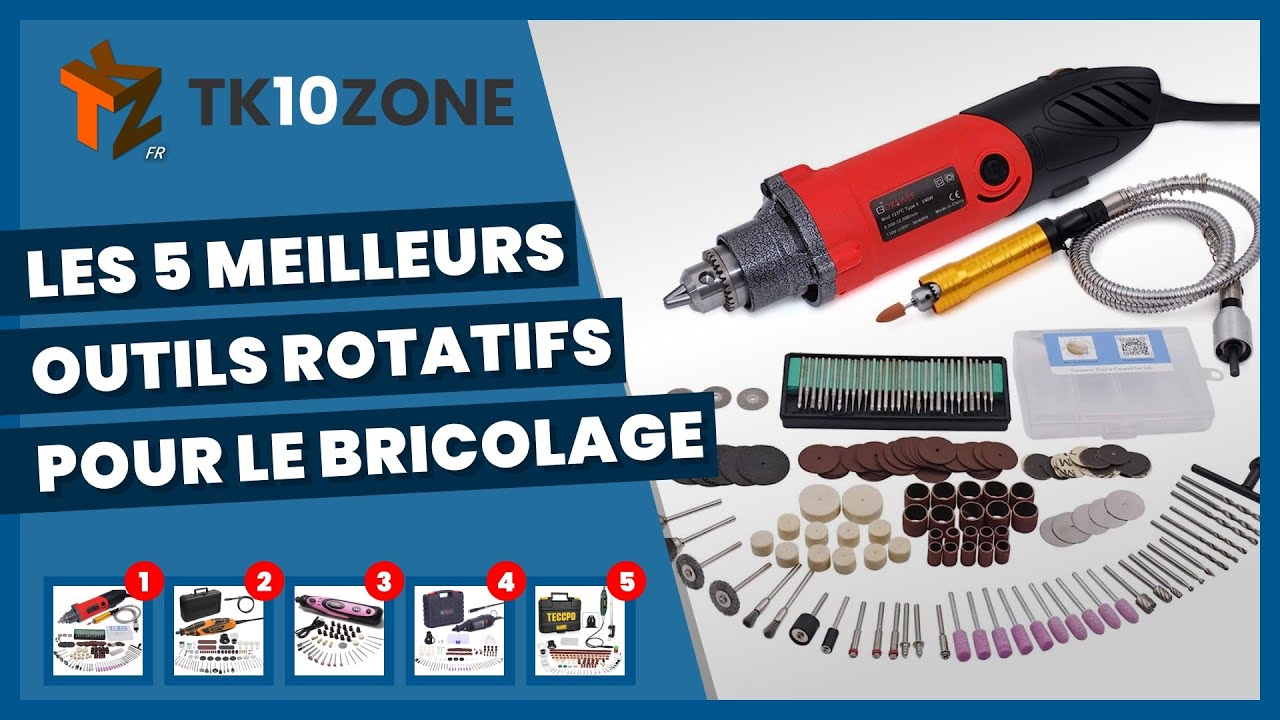 Les 5 meilleurs outils rotatifs pour les projets de bricolage