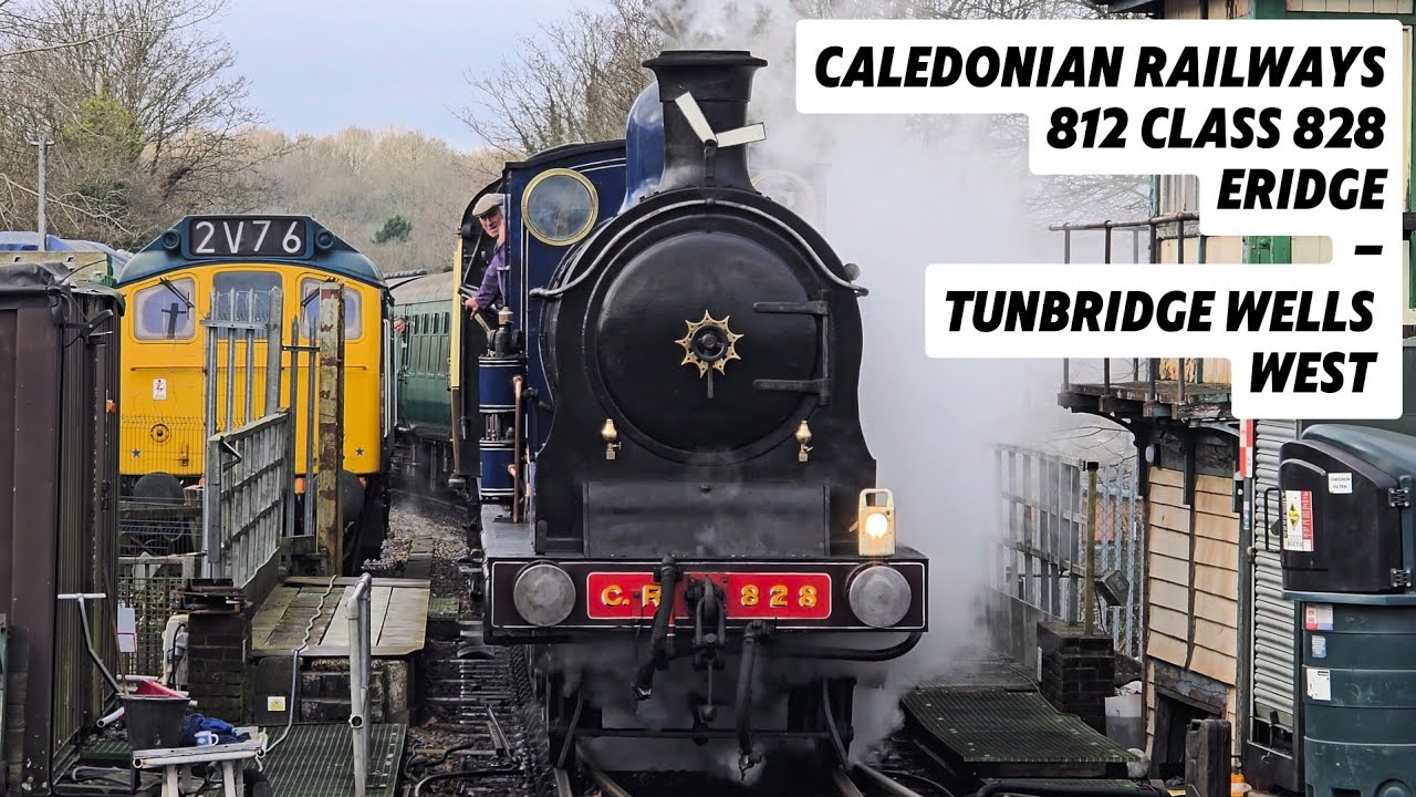 A Ride Behind Some Scottish Power | Calendonian Railway 812 Class 828 