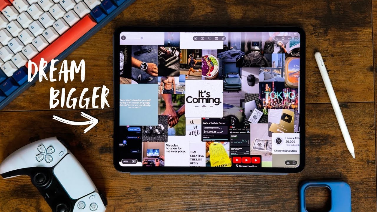 The iPad Took My Vision Board to the Next Level (Freeform App)