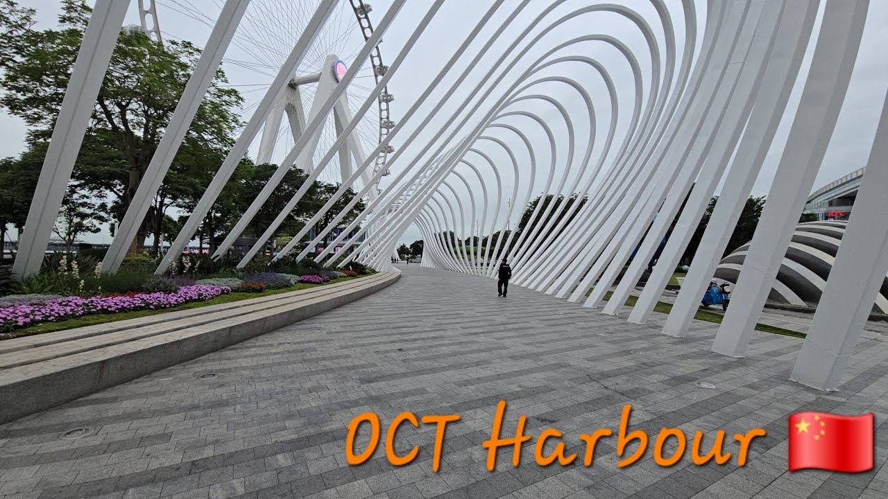 [4K60fps]Shenzhen : Walking in OCT Harbour (Oh Bay)