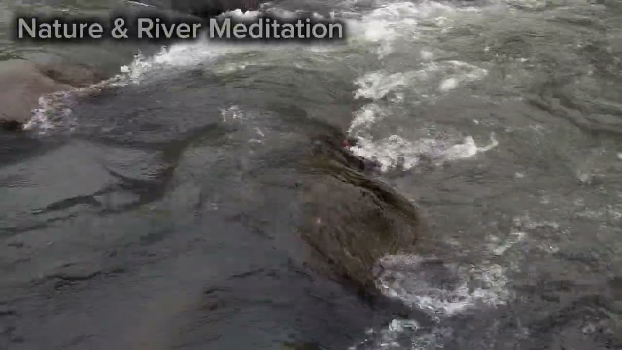 Real River Sounds for Sleeping 🌊 | 4K Nature ASMR | 1 Hour Relaxing Water Ambience