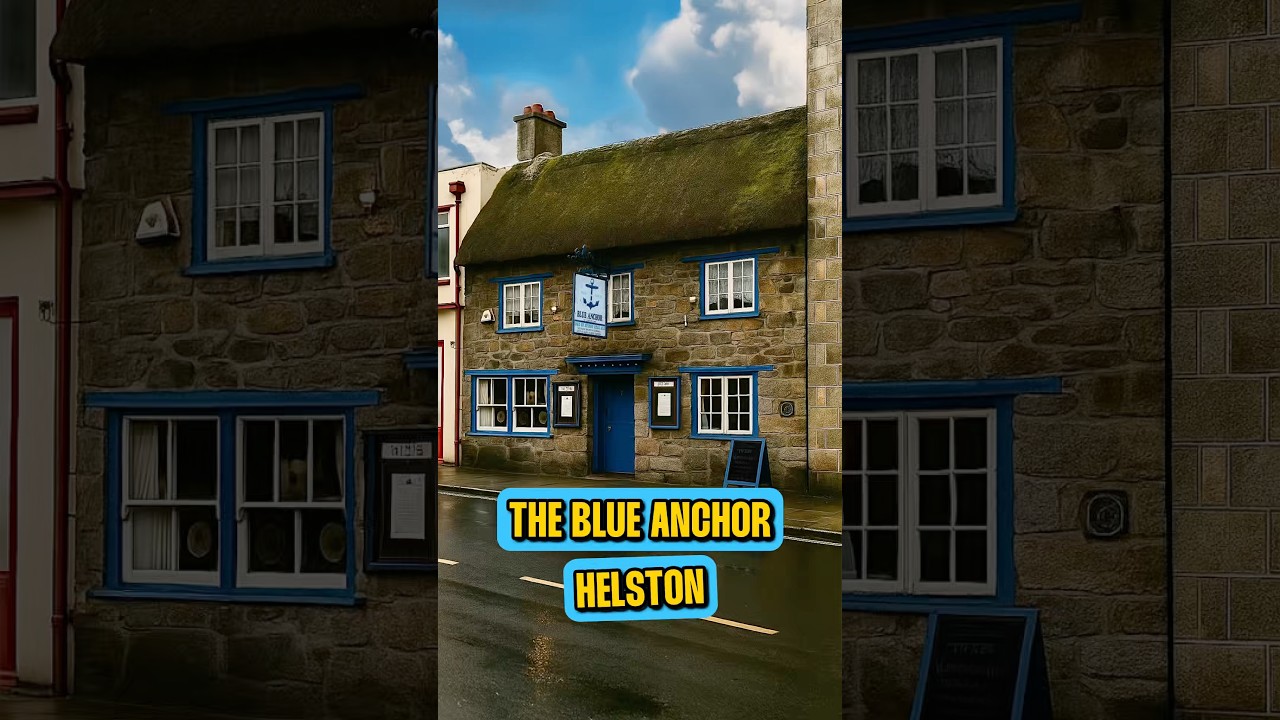 Самый традиционный паб Англии? - The Blue Anchor, Хелстон 🍻 #корнуолл