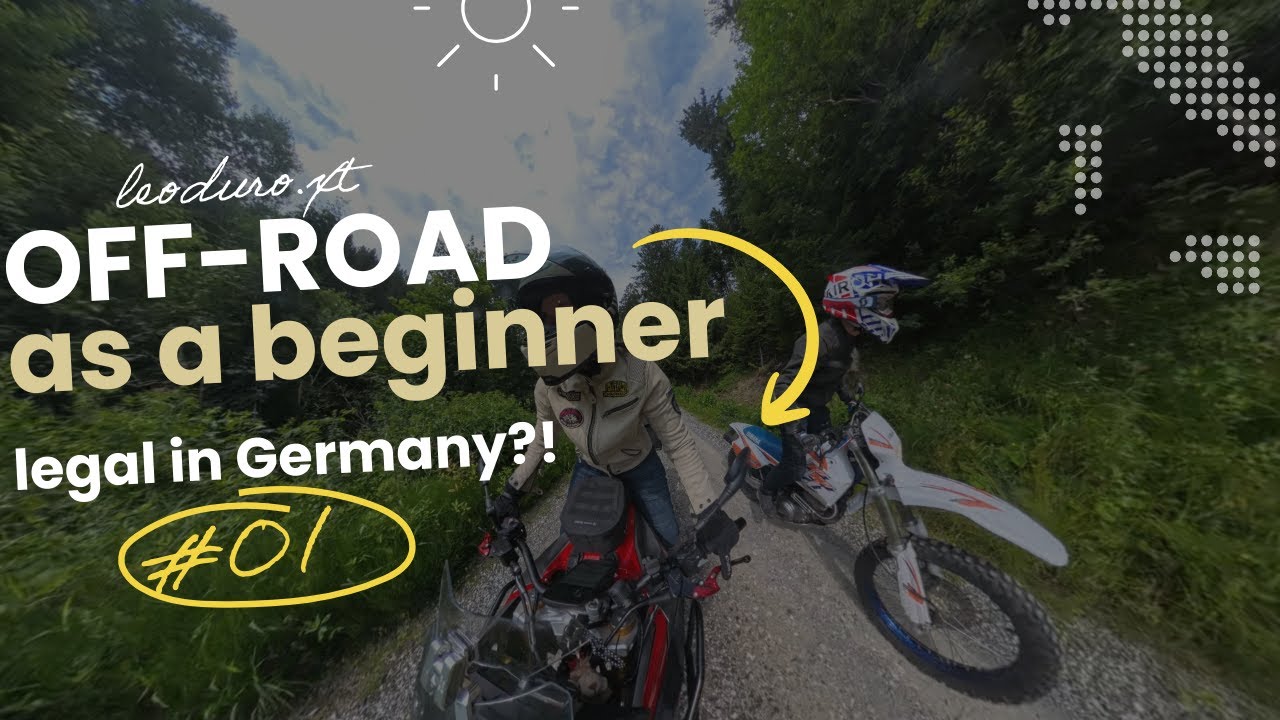 OFF-ROAD AS A BEGINNER | Harz Motorradtour