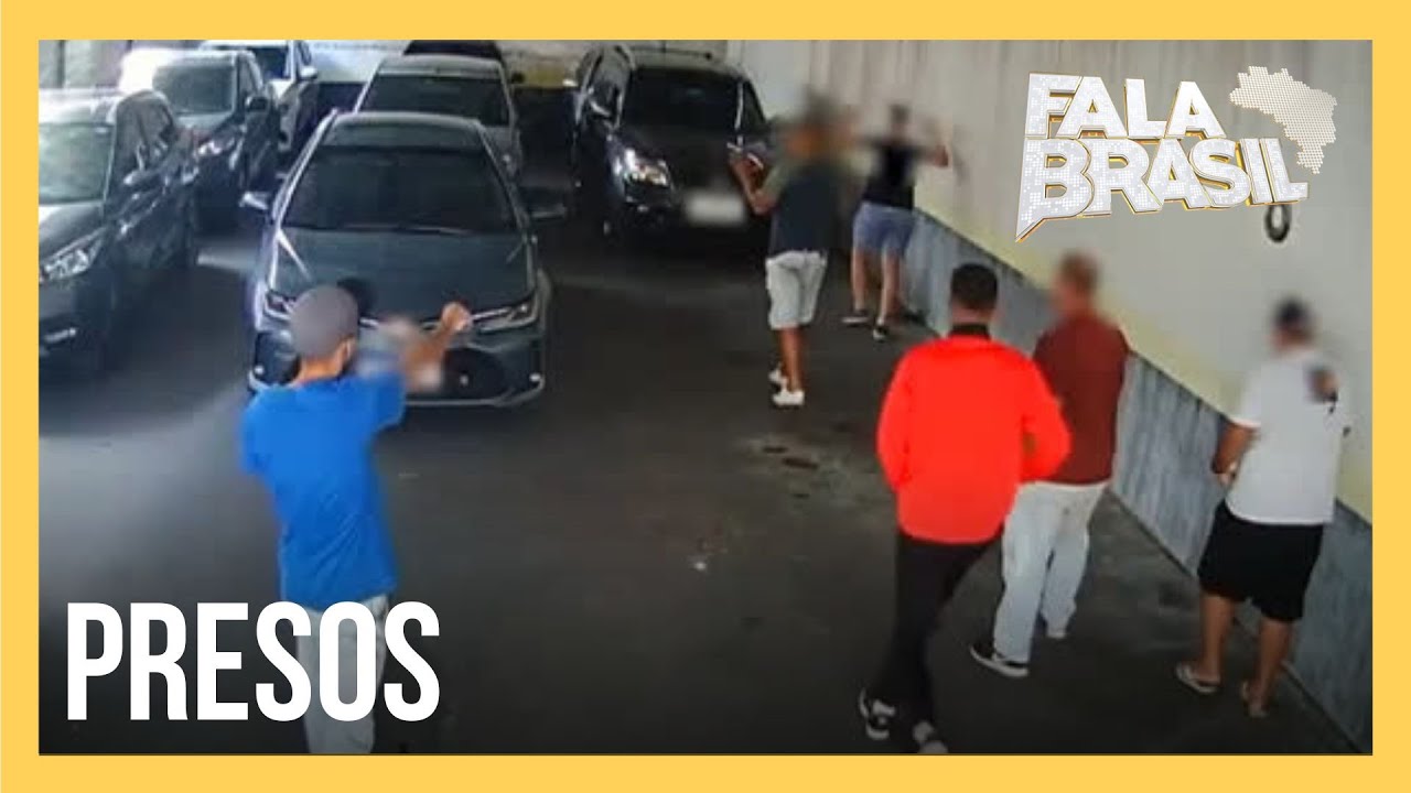 Polícia prende dupla suspeita de roubar estacionamento que fica próximo a uma delegacia