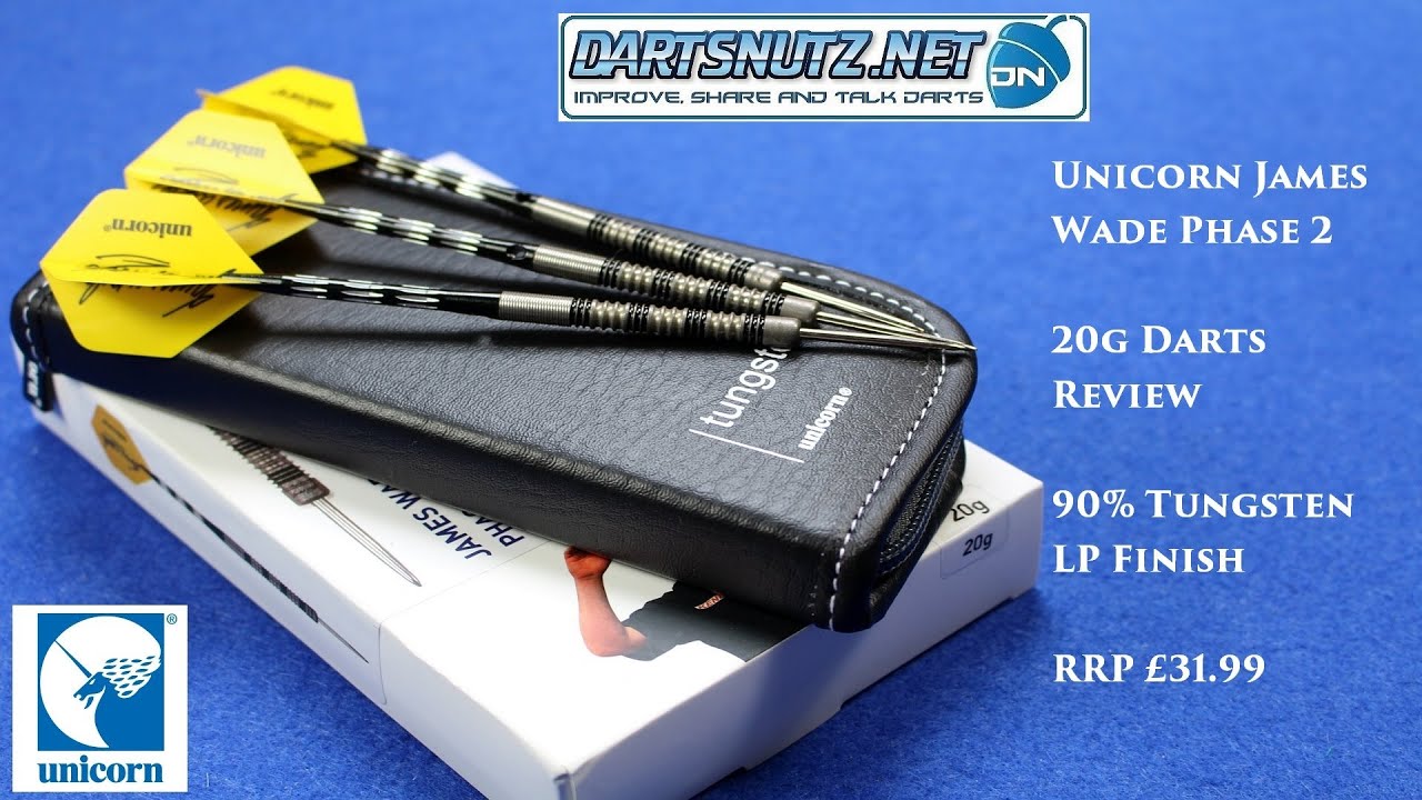 Unicorn James Wade Phase 2 20g darts review
