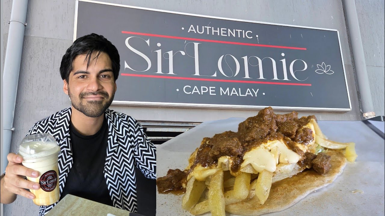 “I Tried the BEST Cape Malay Roti and Curry🌶 in Cape Town 🇿🇦 at Sirlomi – It Changed My Life!”