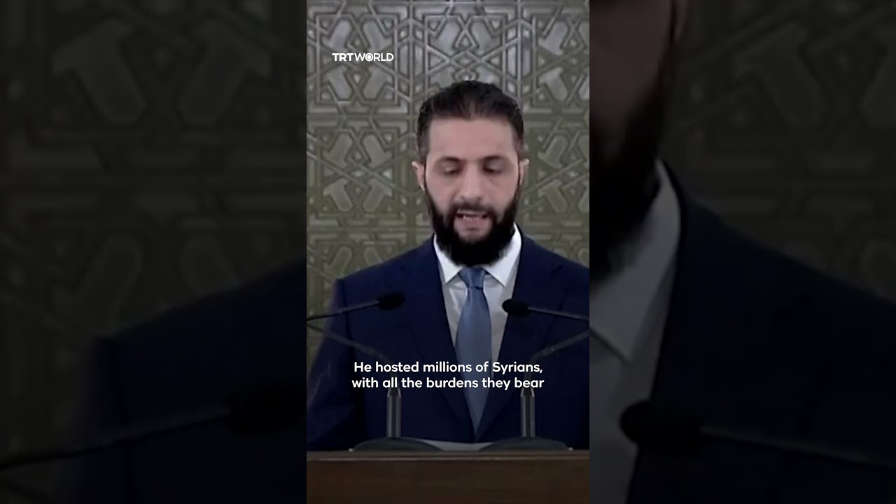 Реджеп Тайип Эрдоган&hellip; поддержал сирийский народ &mdash; Аль-Шараа