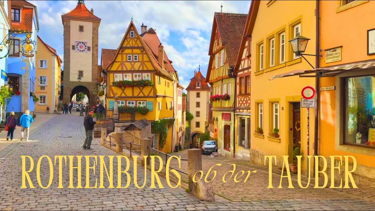 visiting one of the most photographed spots in Germany | Rothenburg ob der Tauber