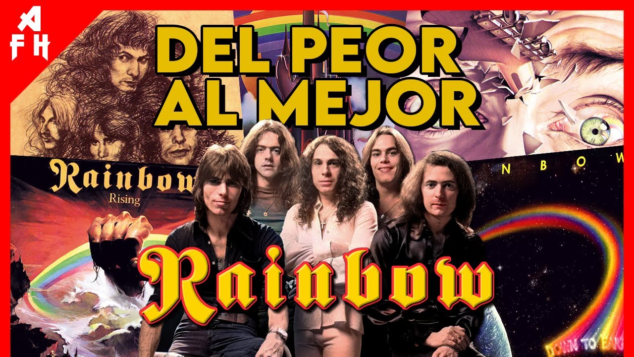 RAINBOW - Rankeando del PEOR al MEJOR ÁLBUM