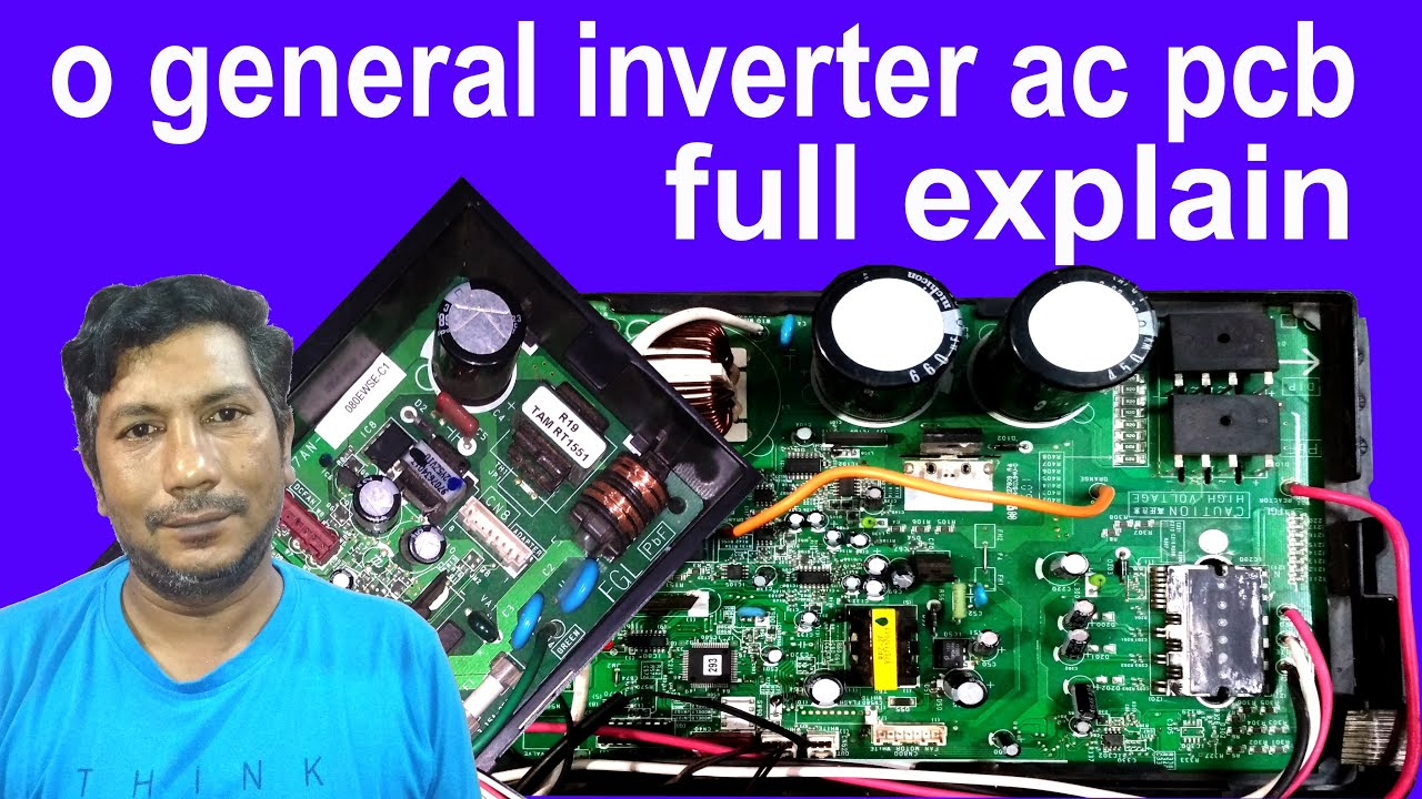 o general inverter ac pcb repair