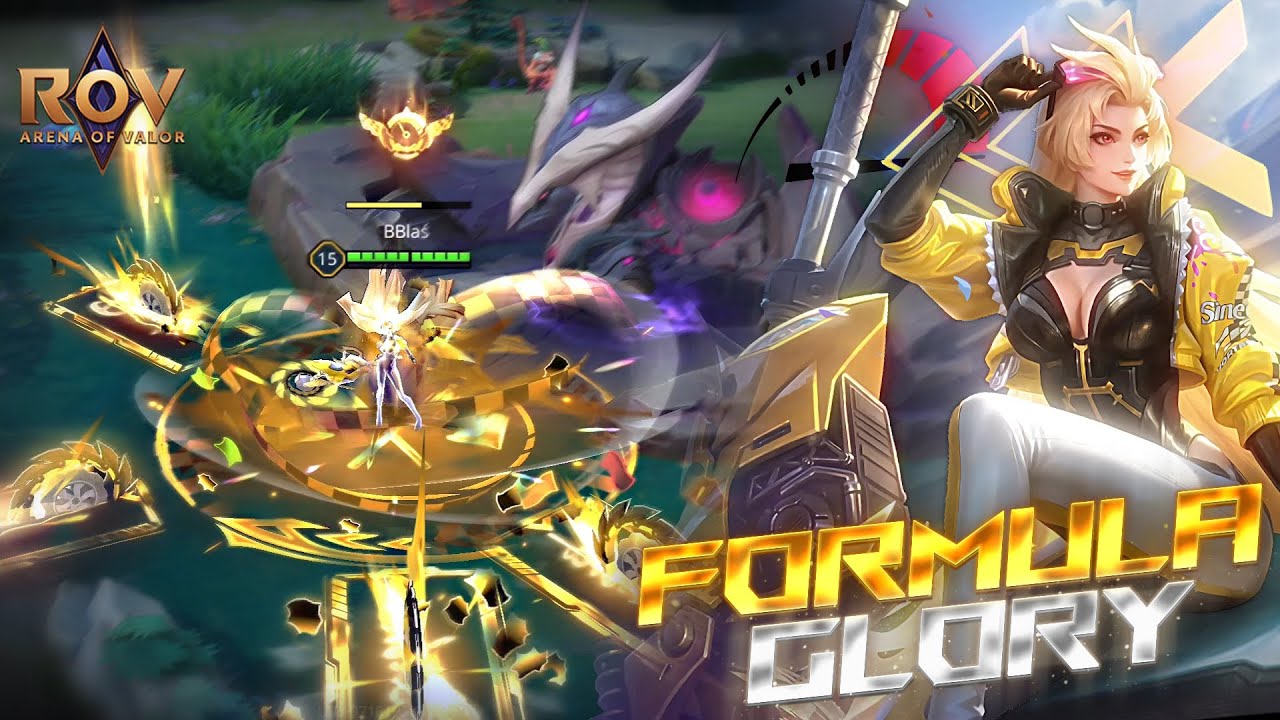 RoV : รีวิว SKIN Dextra | Formula Glory พลังซิ่งสุดโหด!2026