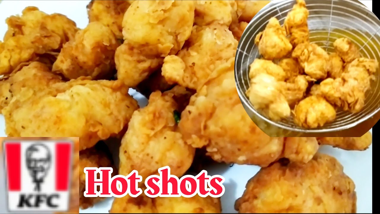 Рецепт KFC Hot Shot | Хрустящие куриные Hot Shot | Рецепт куриного попкорна | Шеф-повар Фейсал