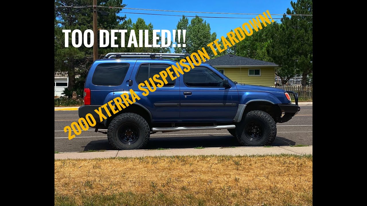 2000 (1st Gen) Nissan Xterra Front Suspension Removal and Replacement