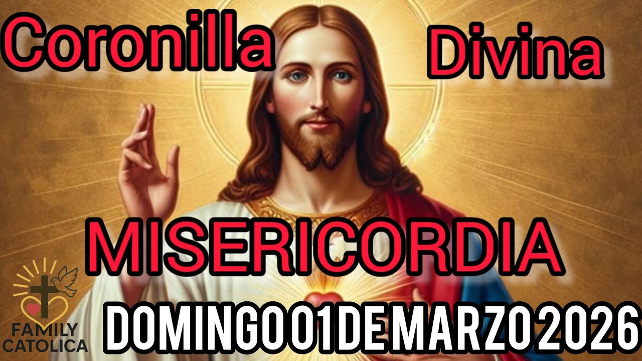 Divina 😇 Misericordia ♥️ de Hoy Dom 01/03/2026.(Familycatolica)#divina😇#misericordia❤️#enticonfio🙏