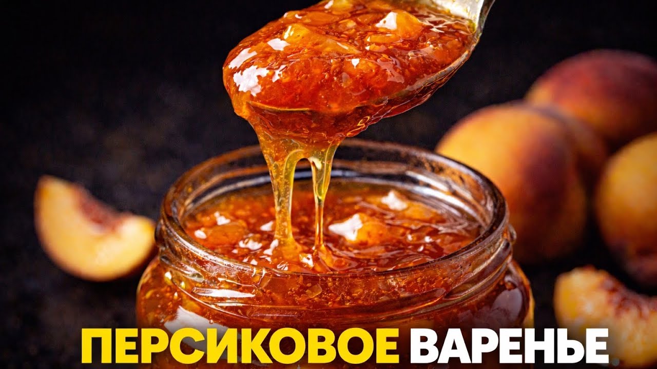 Вот ТАК нужно Готовить ПЕРСИКОВОЕ ВАРЕНЬЕ | Густое и ароматное