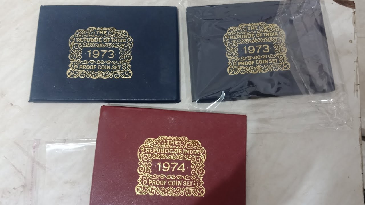 Buy Republic India Proof Coin Set of 1973 and 1974 Value