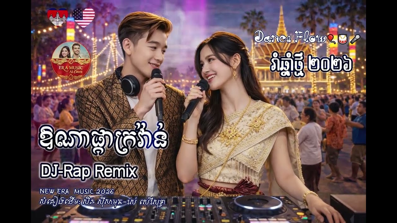 🔥DJ-Rap FX ភ្លេងរាំវង់កំពុងល្បី2026👉🇰🇭 🆚 🇺🇸 | ឱណាផ្កាក្រវ៉ាន់ 2026 | AI Song Remix