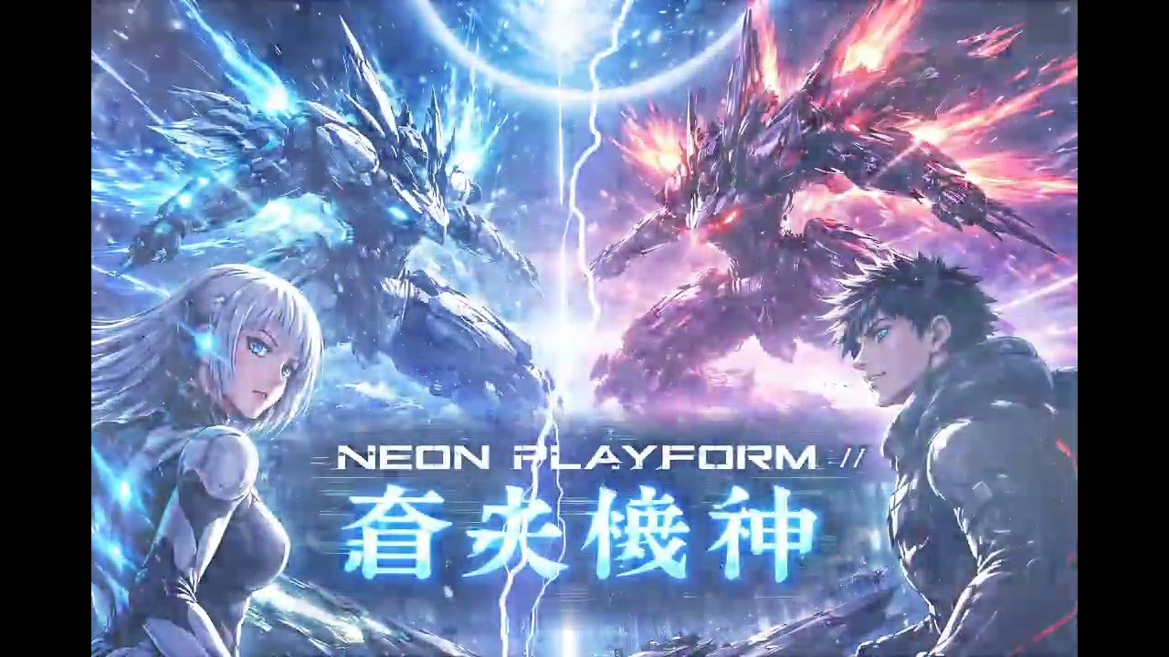 NEON PLAYFORM // Souen Kishin (蒼炎機神) – Mecha Cyberpunk Epic | System ↔ Human