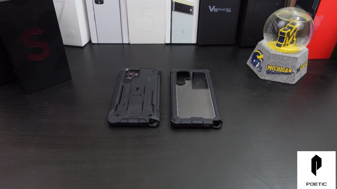Samsung Galaxy S22 Ultra Poetic Guardian & Revolution Case Review