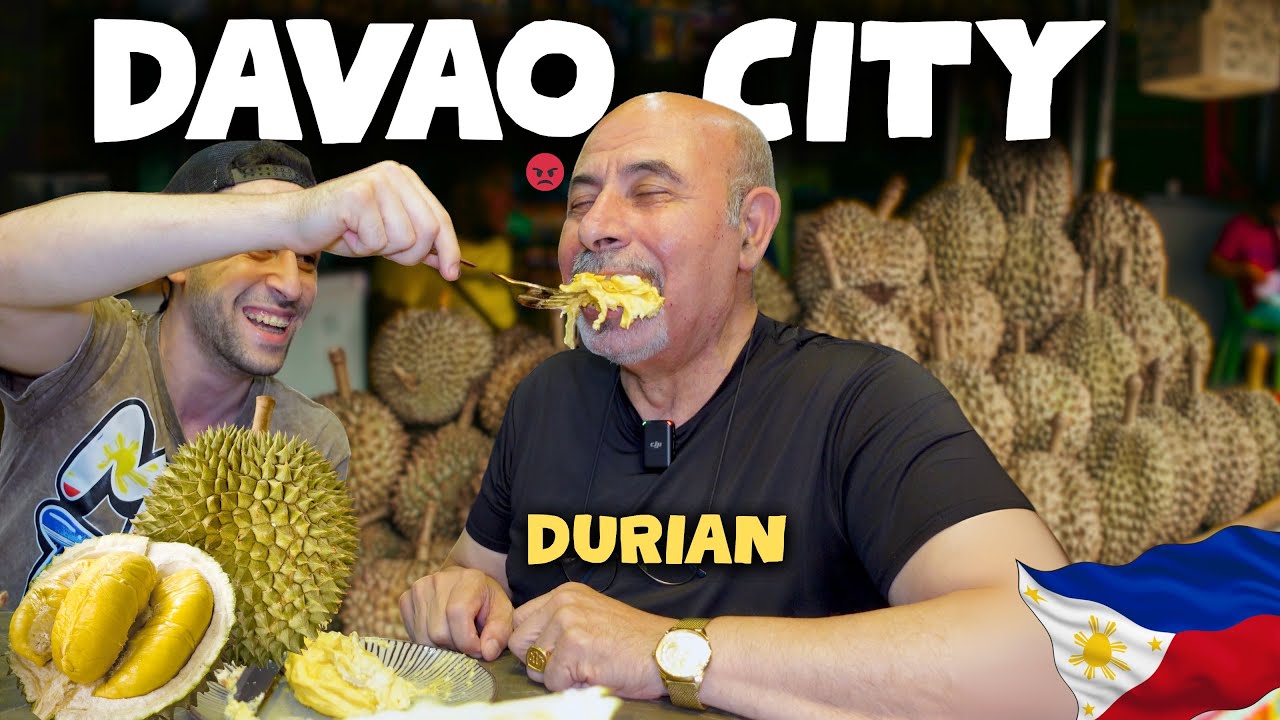 75 Year Old ARAB DAD Trying *DURIAN* for the FIRST TIME! 🇵🇭
