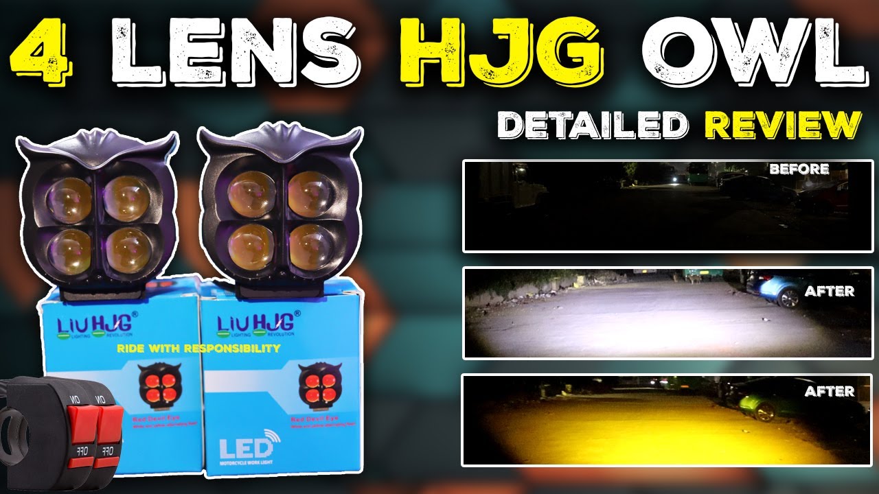 4 Lens Owl Fog Light | HJG Owl Fog Light | HJG Fog Light | Fog Lights HJG | Owl Fog Lights