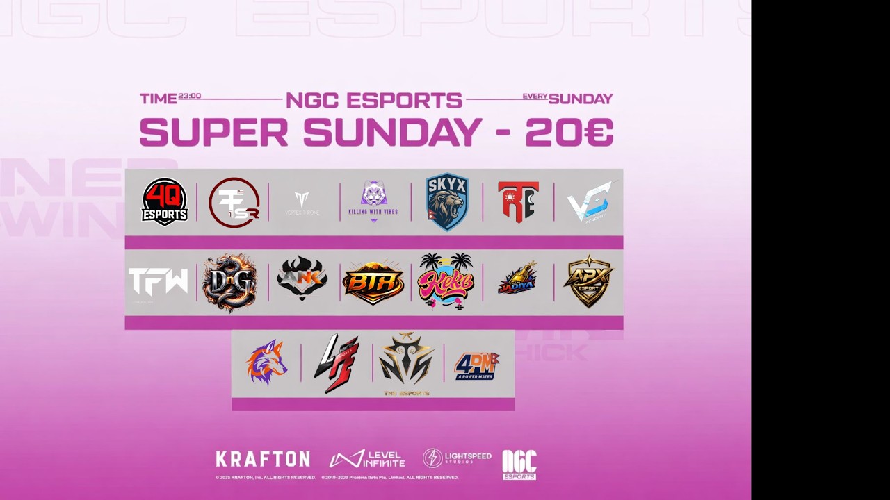 SUNDAY SPECIAL #68 || 23 CEST || NGC ESPORTS