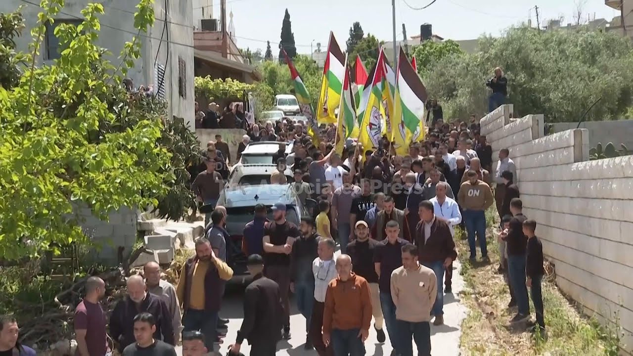 Palestinians in occupied West Bank mourn 15-year-old shot dead by Israeli military