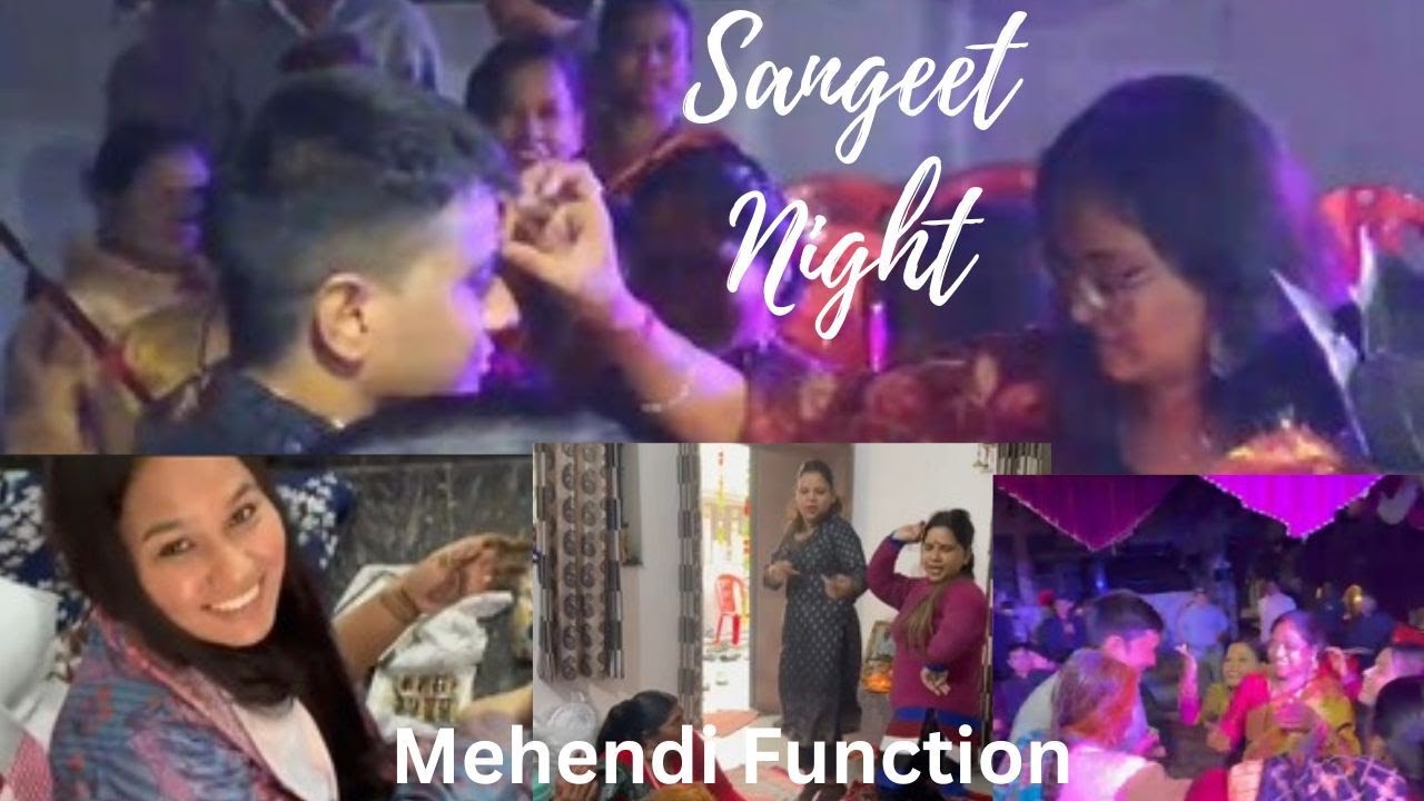 #vlog212 Shadi Ka Pehla Function ☺️❤️|| Pari Aur Khushi Ki Surprise Dance Performance ☺️ @sgvlogs14 