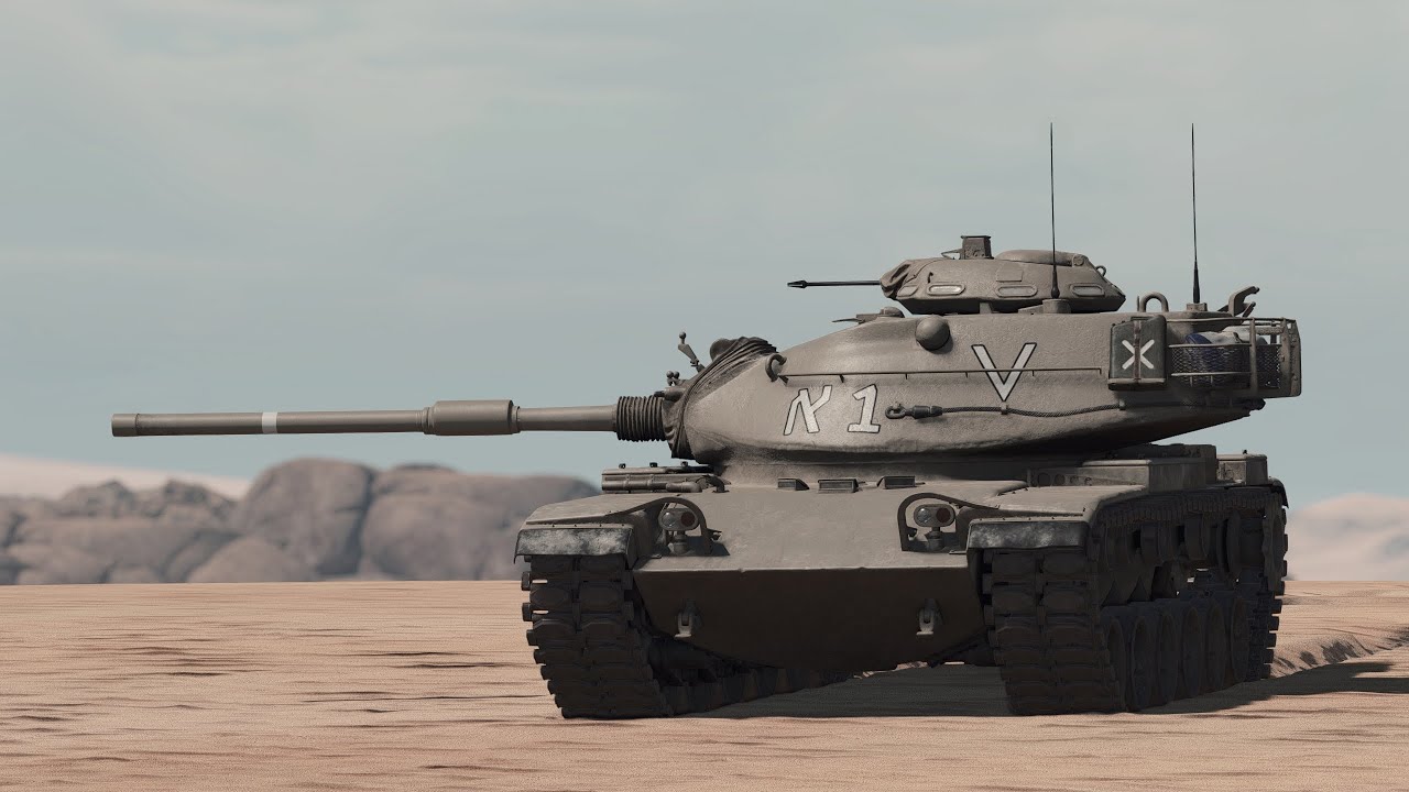 САМЫЙ ДЕМОКРАТИЧНЫЙ ТАНК &mdash; M60A1 (AOS) В WAR THUNDER MOBILE КРАТКИЙ ГАЙД