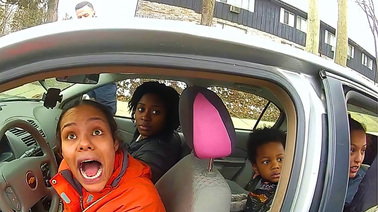 Girl Refuses To Get Out Of Her Car, Ends Badly