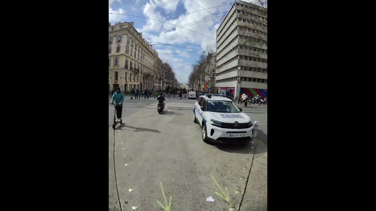 Marseille en Vision Libre 👓 | 5 minutes réelles de la Canebière au Vieux-Port (Test Lunettes Meta)