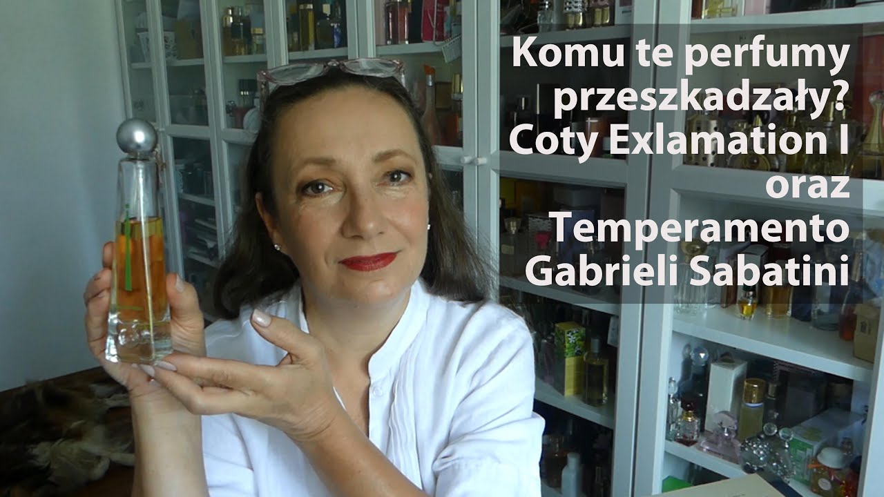 Perfumy, których żal - tzw. zielony wykrzyknik Coty'ego i Temperamento Sabatini