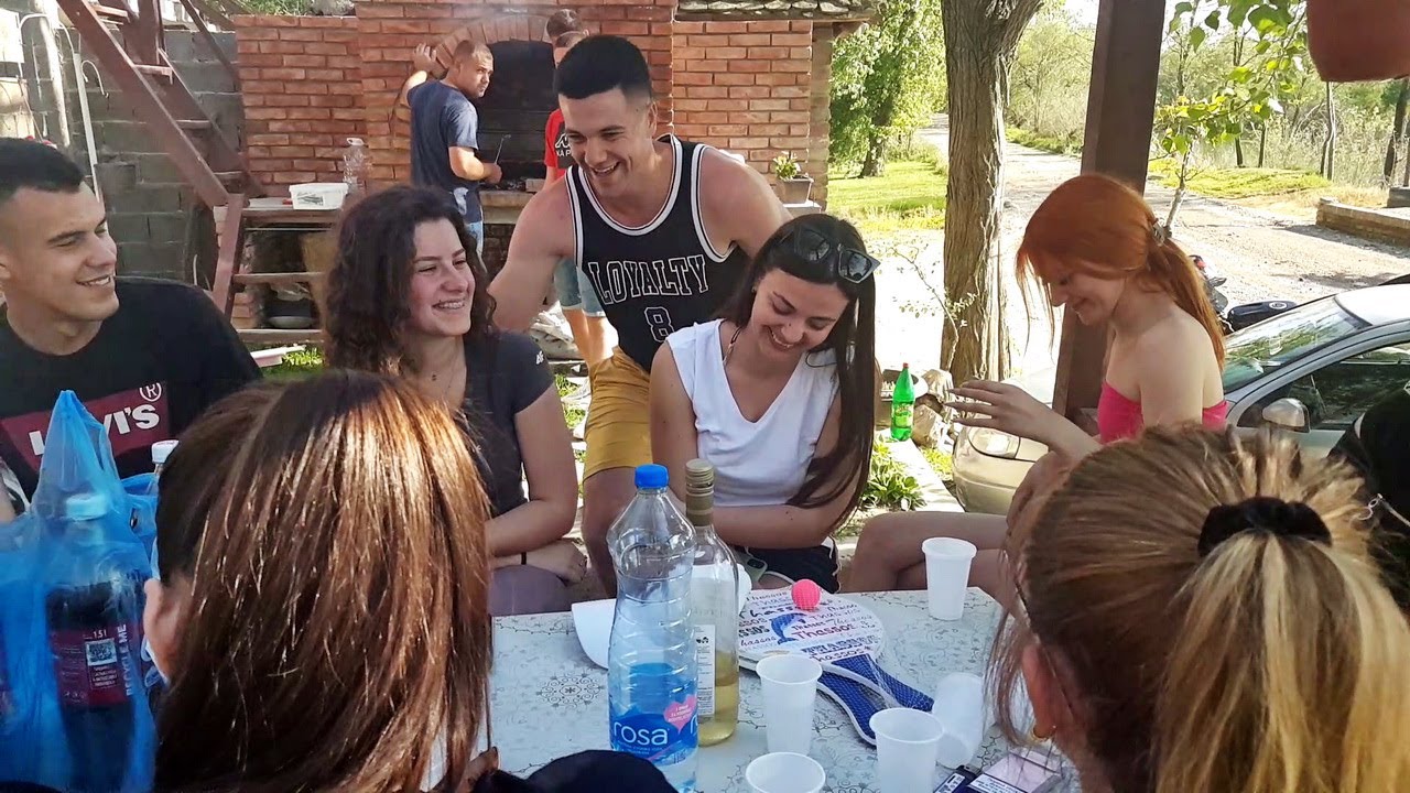 Druženje Mačvanske omladine pored Drine - Crna Bara