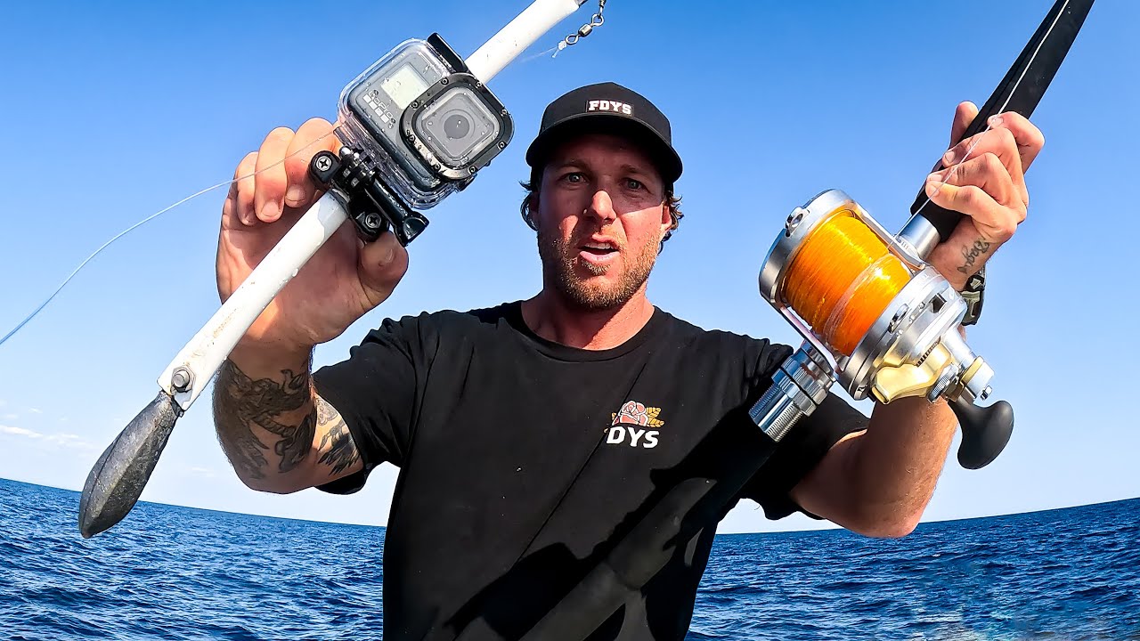 164 FOOT DEEP - I made an underwater SPY CAMERA  - Catch and Cook Coral Trout