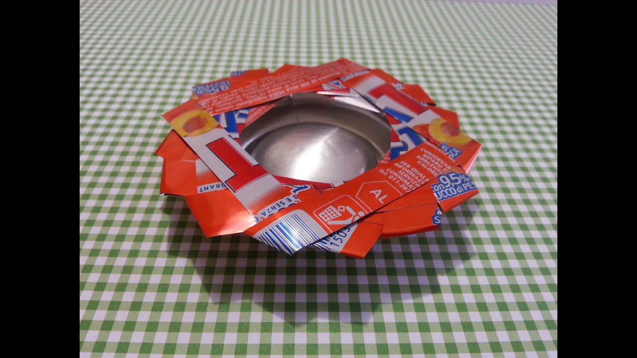 TUTORIAL: POSACENERE da una LATTINA