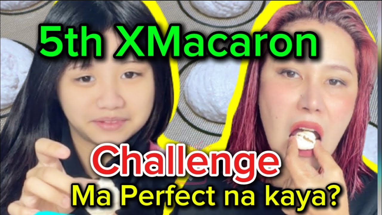 5th x kona na Gumawa ng Macarons na Palpak akala ko Maperfect na e