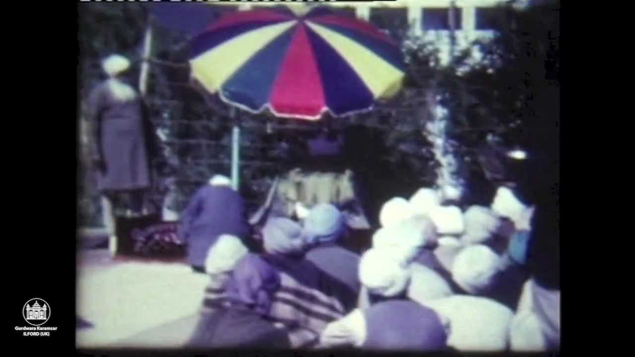 Sant Isher Singh Ji - Bhora Sahib, Rara Sahib, India 1971