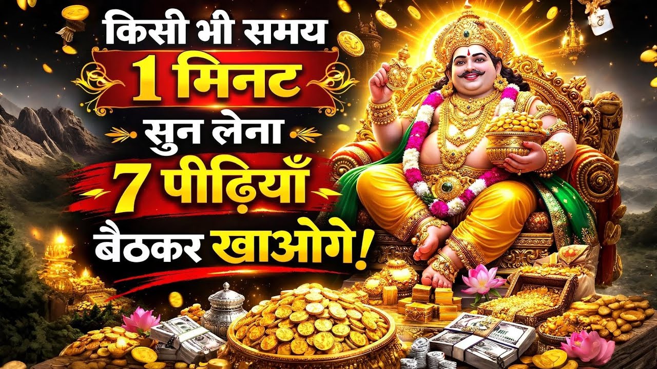 सुनते-सुनते बन जाओगे करोड़पति 🤑 सिर्फ एक बार सुन लो कुबेर मंत्र 💸